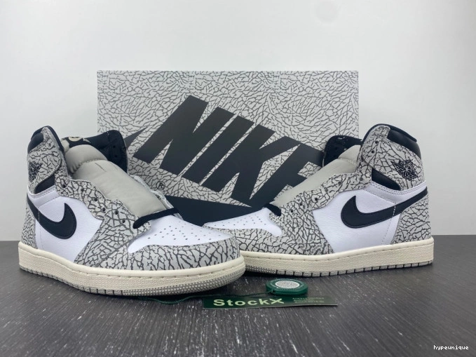 HYPE High White Jordan OG Cement DZ5485-052 1 Air 0725